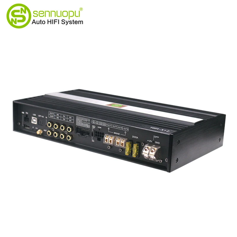 8-C-CH Auto Power AMP + 10-CH Digitaler Soundprozessor