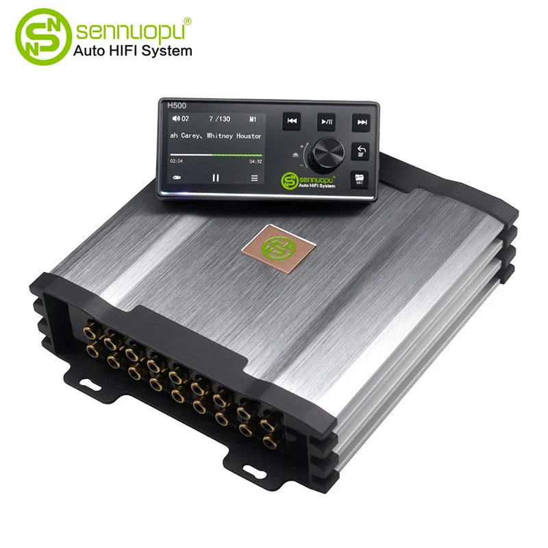CAR AMPI 8 Kanalverstärker 12 CH DSP Audio -Prozessor