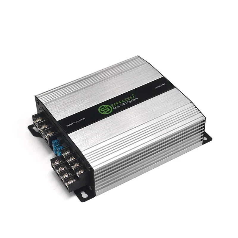 Single Channel Car Audio Amp D Class Sub Bass Processor